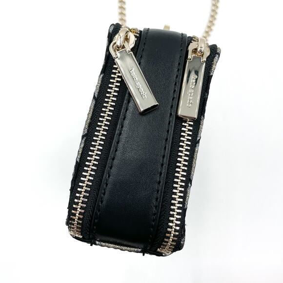 Kate Spade Black and Silver Heart Crossbody Bag - Picture 8 of 11